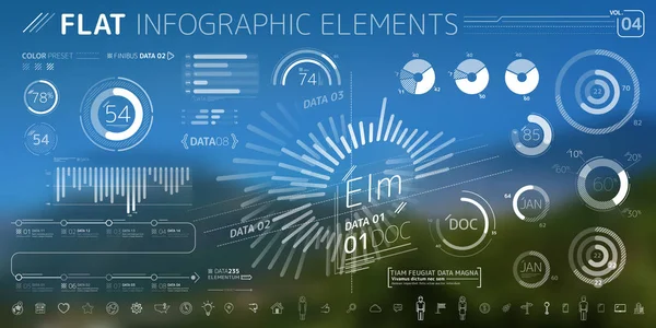 stock vector Corporate Infographic Vector Elements Collection