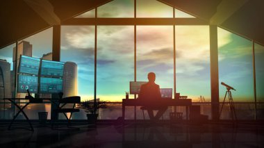 Borsa şu evden çalışma