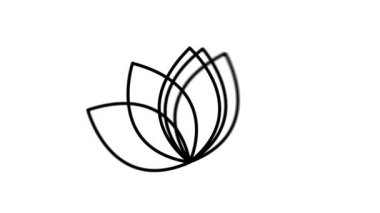 Alpha Channel 'da Lotos satırı simgesi