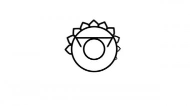 Alfa kanalında vishudha çizgi simgesi