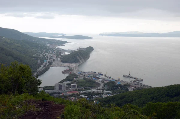 Petropavlovsk Kamchatsky ve Avacha Bay, Uzak Doğu, Rusya Federasyonu