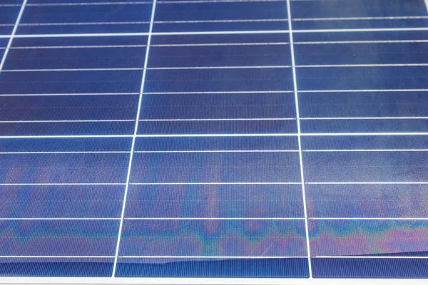 Panel słoneczny z powłoką nano w słoneczny dzień — Zdjęcie stockowe