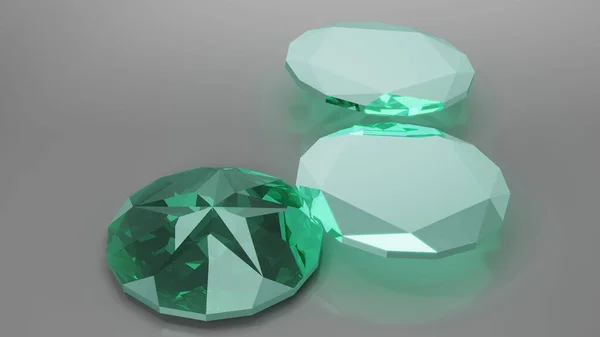 바탕에 다이아몬드를 외로운 일러스트 — 스톡 사진