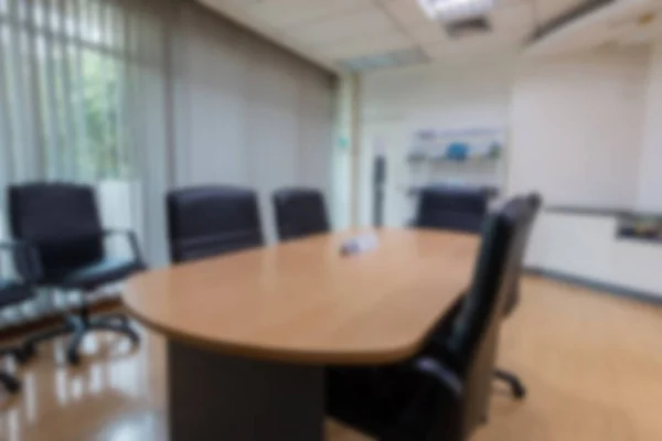 Boş Modern Toplantı Odasının Bulanık Soyut Arka Planı Toplantı Odası — Stok fotoğraf
