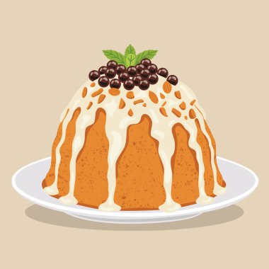 Beyaz soslu, kremalı, bademli ve nane yaprağıyla bembeyaz Tayland çayı bingsu tatlısı.