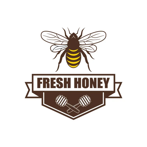 Logolar, semboller, rozetler, simgeler ve şirket bal ve bal ürünleri için sosyal medya reklam