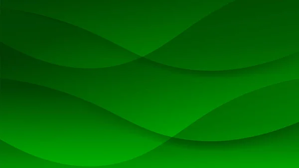 Futuristické Krásné Tmavě Zelené Měkké Grafické Pozadí Moderní Abstraktní Acta — Stockový vektor