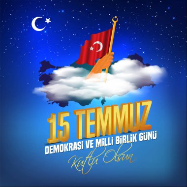 15 Temmuz günü Türkiye. Türkiye 'de başlık tercümesi 15 Temmuz demokrasi ve ulusal birlik günü.