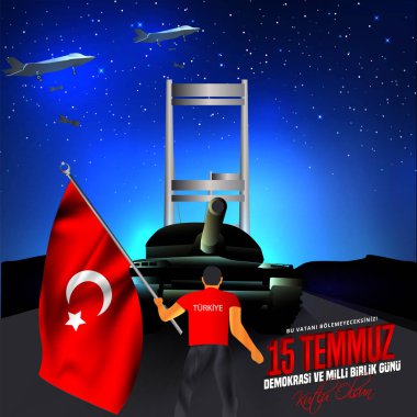 15 Temmuz günü Türkiye. Türkiye 'de başlık tercümesi 15 Temmuz demokrasi ve ulusal birlik günü.