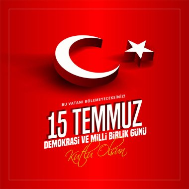 15 Temmuz günü Türkiye. Türkiye 'de başlık tercümesi 15 Temmuz demokrasi ve ulusal birlik günü.