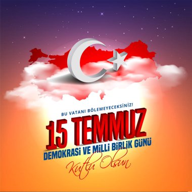 15 Temmuz günü Türkiye. Türkiye 'de başlık tercümesi 15 Temmuz demokrasi ve ulusal birlik günü.