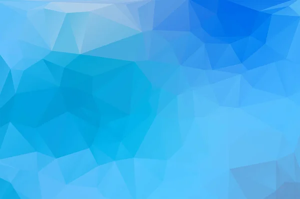Bleu Clair Vert Turquise Faible Fond Cristal Poly Modèle Conception — Image vectorielle
