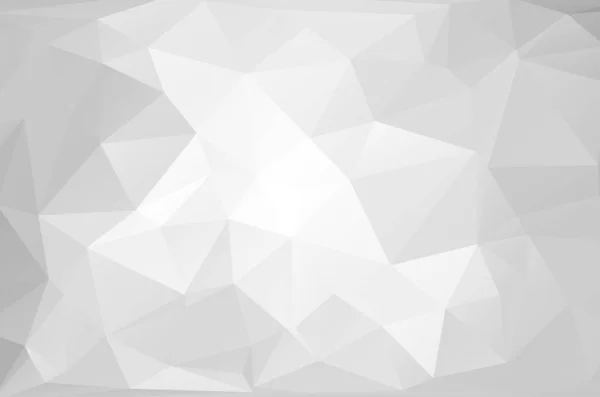Белый Серый Низкий Поликристаллический Фон Дизайн Многоугольника Окружающая Среда Зеленый — стоковый вектор
