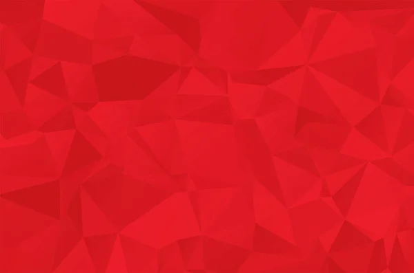 Червоний Низький Полікристалічний Фон Шаблон Дизайну Багатокутника Навколишнє Середовище Зелений — стоковий вектор