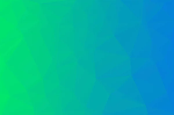 Bleu Clair Turquise Faible Fond Cristal Poly Modèle Conception Polygone — Image vectorielle