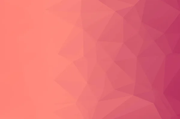 Doux Rouge Violet Faible Fond Cristal Poly Modèle Conception Polygone — Image vectorielle