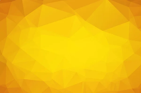 Золотой Низкий Поликристаллический Фон Дизайн Многоугольника Золотой Вектор Низкого Поли — стоковый вектор