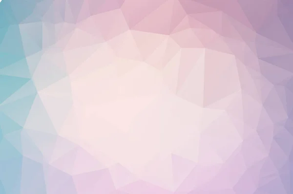 Blanc Gris Faible Fond Cristal Poly Modèle Conception Polygone Lumière — Image vectorielle