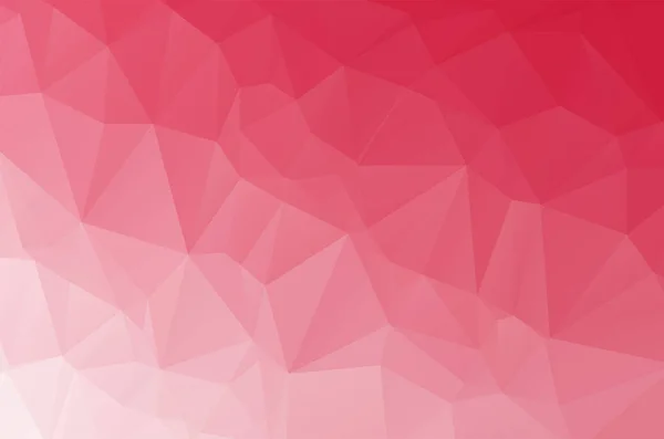 Pink Low Polifónikus Kristály Háttér Sokszög Tervezési Mintázat Pink Színes — Stock Vector