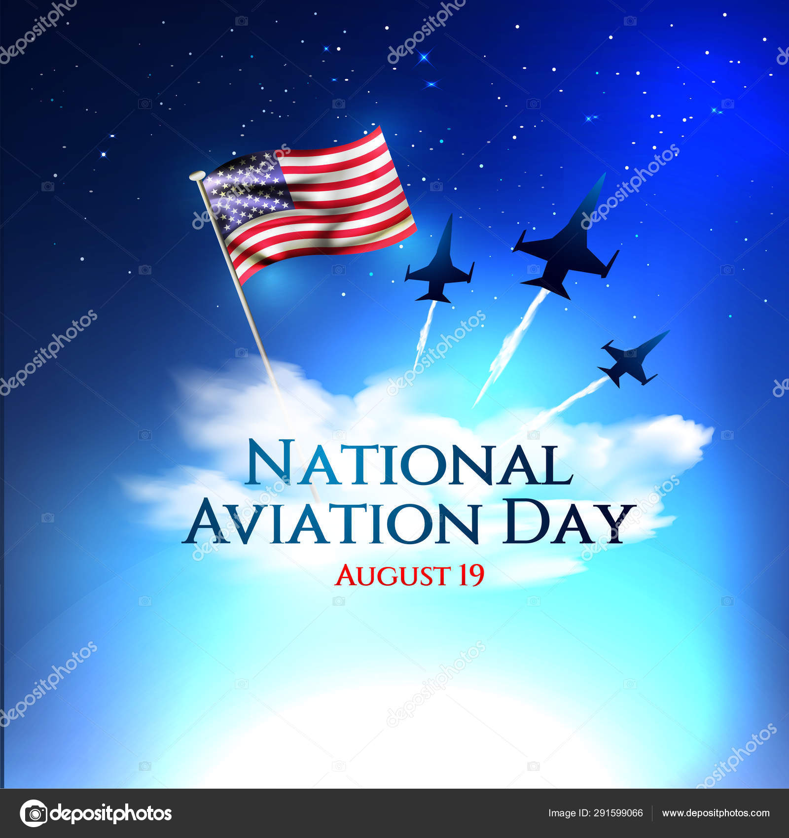 Día de la aviación imágenes de stock de arte vectorial | Depositphotos Día de la aviación imágenes de stock de arte vectorial | Depositphotos