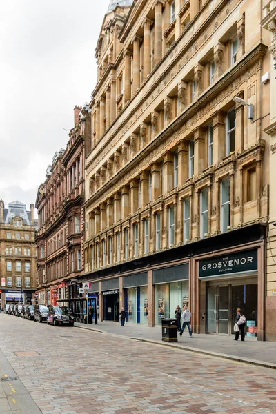 Glasgow Skottland Juni 2015 Grosvenor Byggnad Stadens Centrum Gordon Gata — Stockfoto