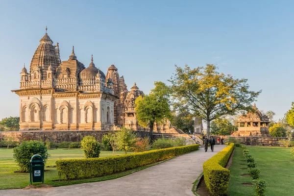 Khajuraho India January 2015 Shiva Temple Khajuraho Group Monuments Group — Stock Photo, Image