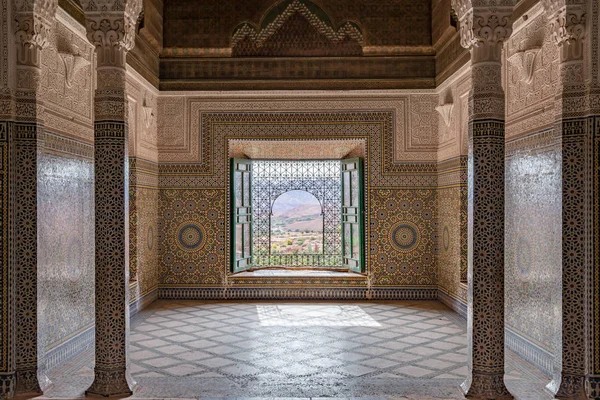 Telouet Morocco October 2015 Interior View Kasbah Glaoui — Stock Photo, Image