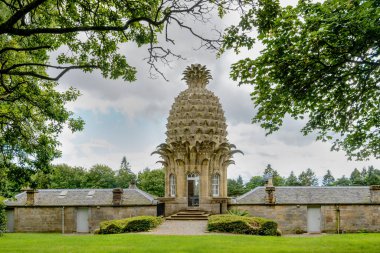 Dunmore Dunmore Park, Airth, İskoçya bina ananas.