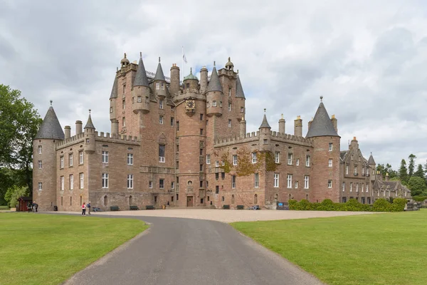 Glamis Σκωτία Ιουνίου 2018 Άποψη Της Glamis Κάστρο Στο Angus — Φωτογραφία Αρχείου