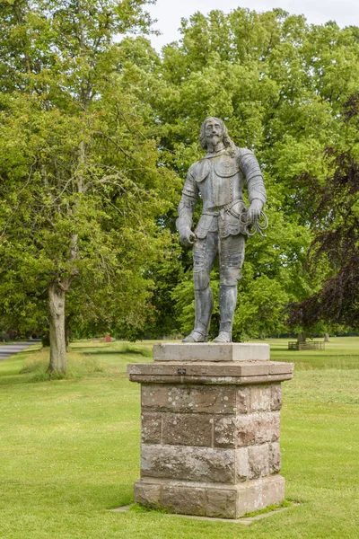 Kral Charles heykeli Glamis Castle, Angus, İskoçya, ben (1600-1649)