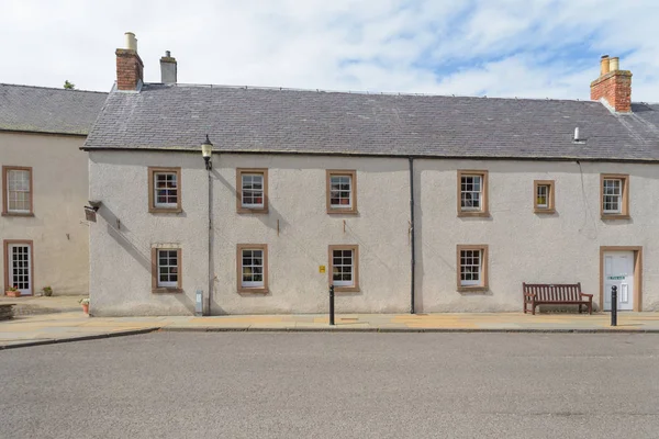 Glamis Skottland Juni 2018 Restaurerade Hus Byn Glamis — Stockfoto