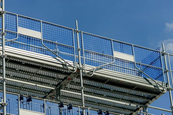 Glasgow Scotland August 2016 Plettrac Metrix Scaffold System — Stock Photo, Image