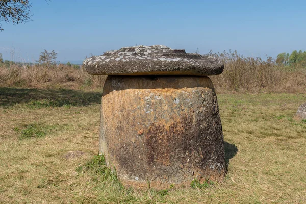 Plain Jars Thong Hai Hin Site Thomghaihin Town Phonsavan Province — Stock Photo, Image