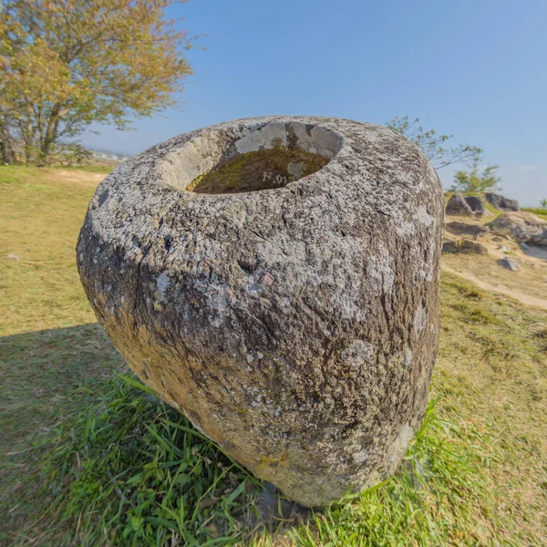 Plain Jars Thong Hai Hin Site Thomghaihin Town Phonsavan Province — Stock Photo, Image