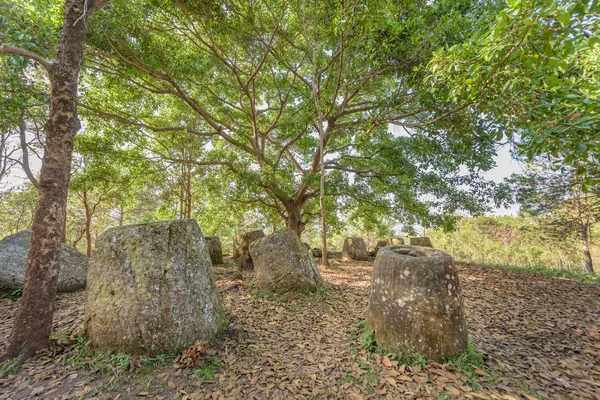 Plain Jars Site Sits Scenic Hillside Pretty Woodland Village Ban — Stock Photo, Image