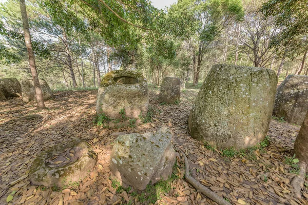 Plain Jars Site Sits Scenic Hillside Pretty Woodland Village Ban — Stock Photo, Image