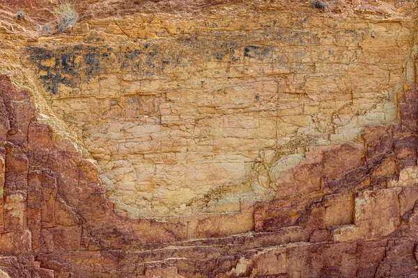 Coloridas Formaciones Rocosas Parque Nacional West Macdonnell Territorio Del Norte — Foto de Stock