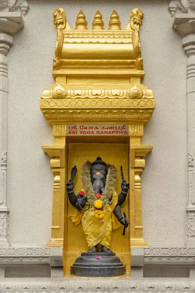 Singapore Singapore October 2016 Statue Sri Yoga Ganapthy Sri Veerama — Stock Photo, Image