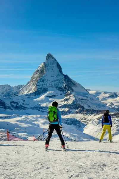 Gornergrat kayakçıları