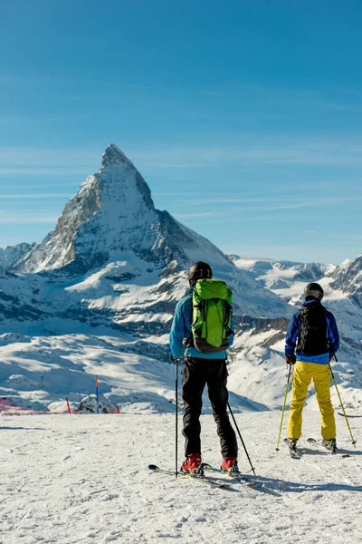 Gornergrat kayakçıları