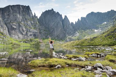 Rus uzak doğu Khabarov Dusse Alin adla dağlar