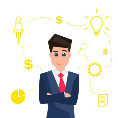 işadamı düşünme.