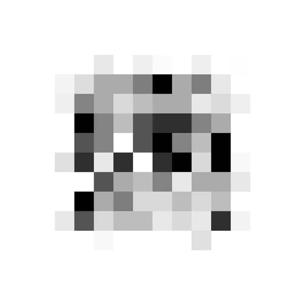 Pixel gecensureerd tekenen. Zwarte censor bar concept. Censuur rechthoek. — Stockvector