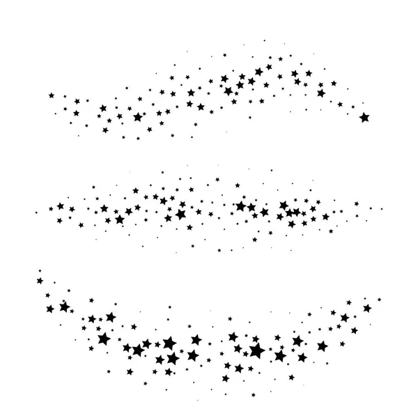 Kayan yıldızı. Beyaz arka plan üzerinde izole yıldız iz. 