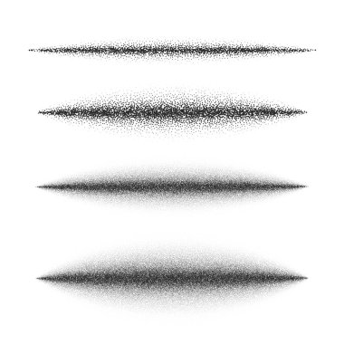 Sprey etkisi. Dağınık rasgele siyah noktalar ile toz. 