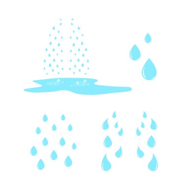 Gözyaşı illüstrasyon vektör. Cry kavramı 