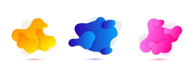 Afiş soyut. Vektör düzeni şablonu.