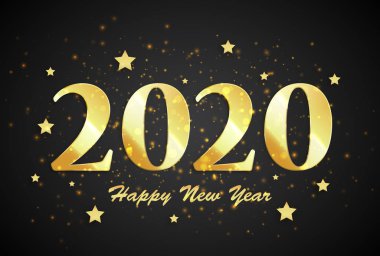 2020 mutlu yeni yıl afiş