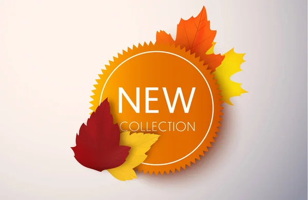 New collection tag — Stock Vector