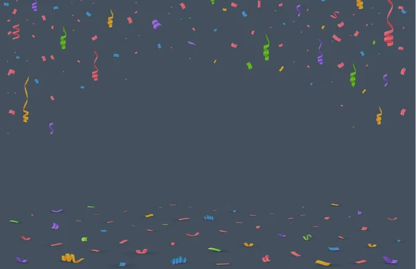 Confetti vector illustratie — Stockvector
